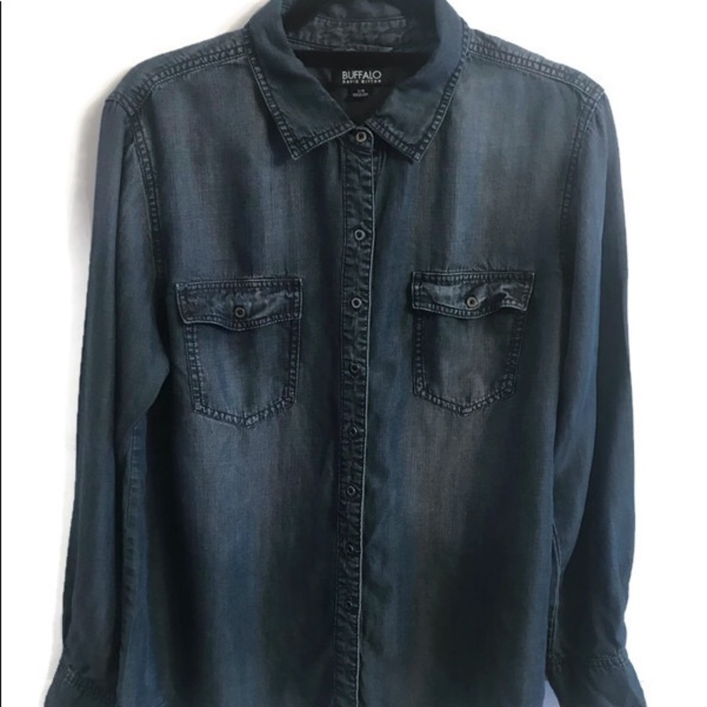 Buffalo Men’s Button Down Shirt Size L